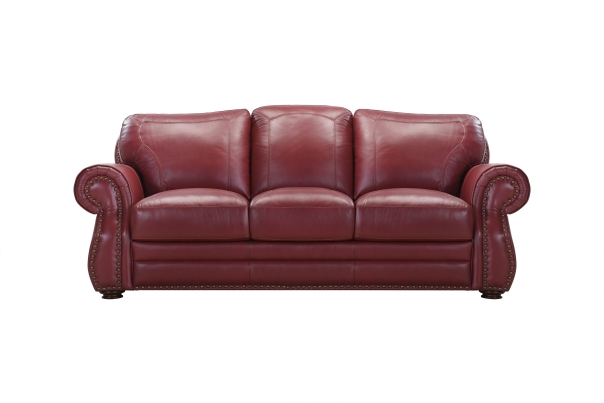 Atollo Red Leather